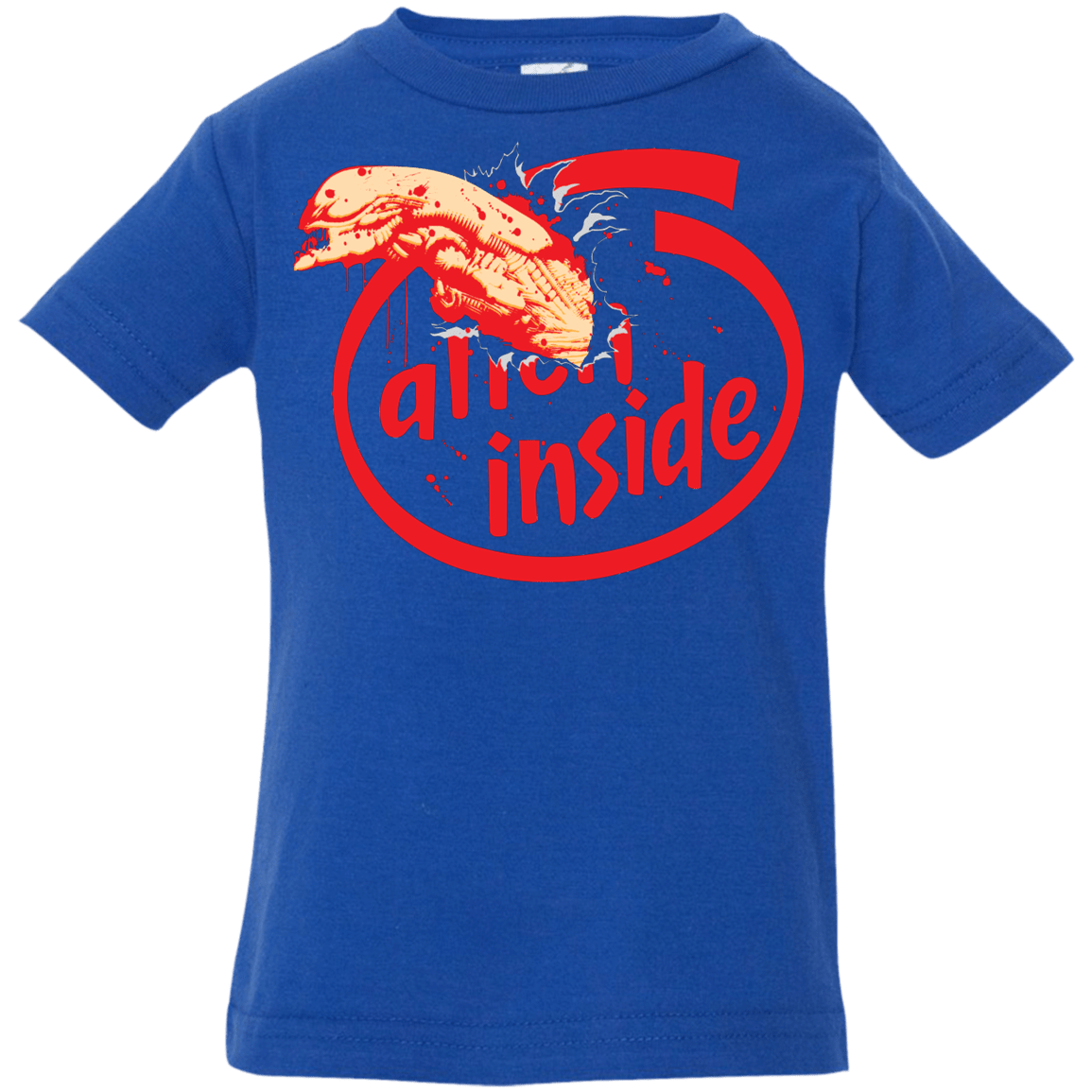 T-Shirts Royal / 6 Months Alien Inside Infant Premium T-Shirt