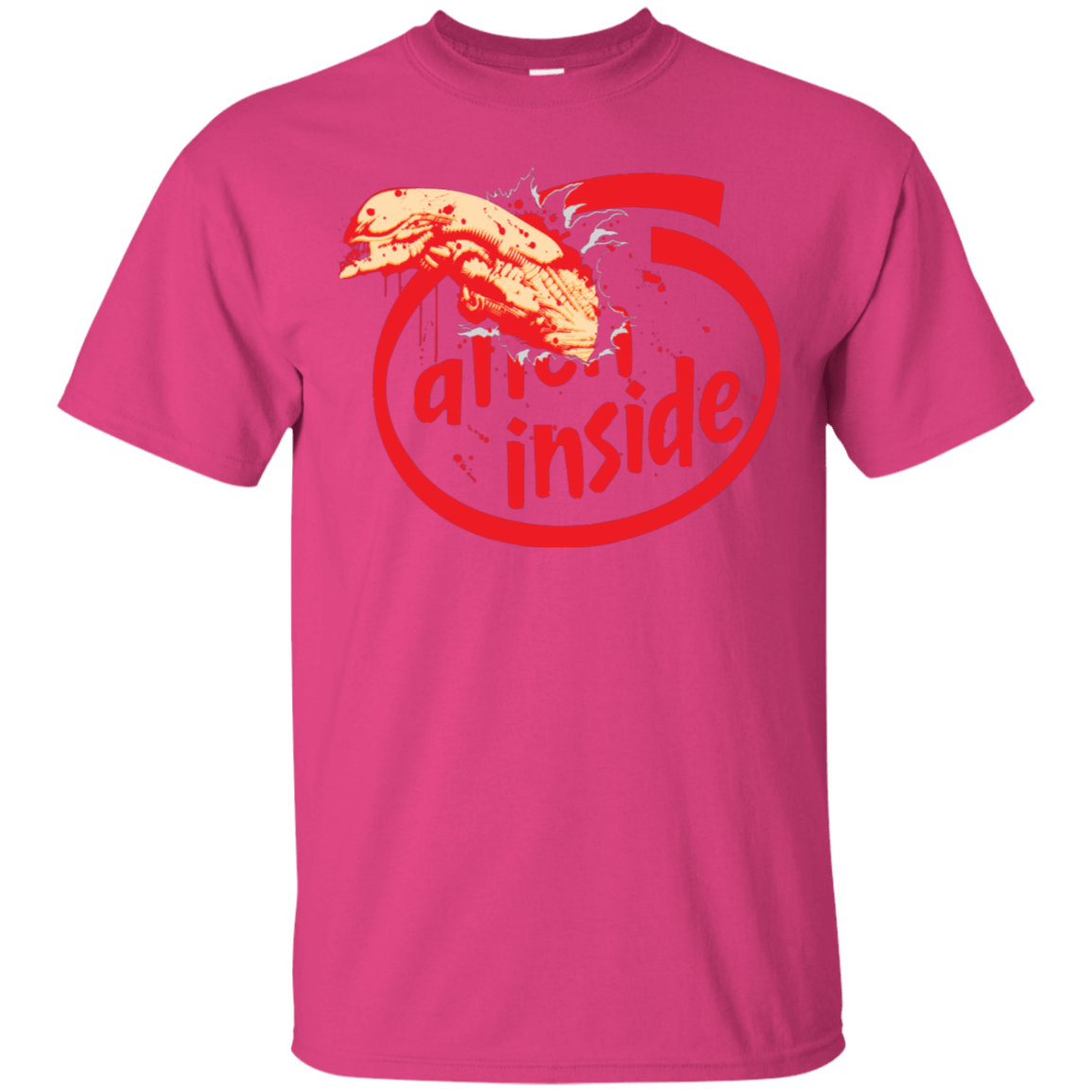 T-Shirts Heliconia / S Alien Inside T-Shirt