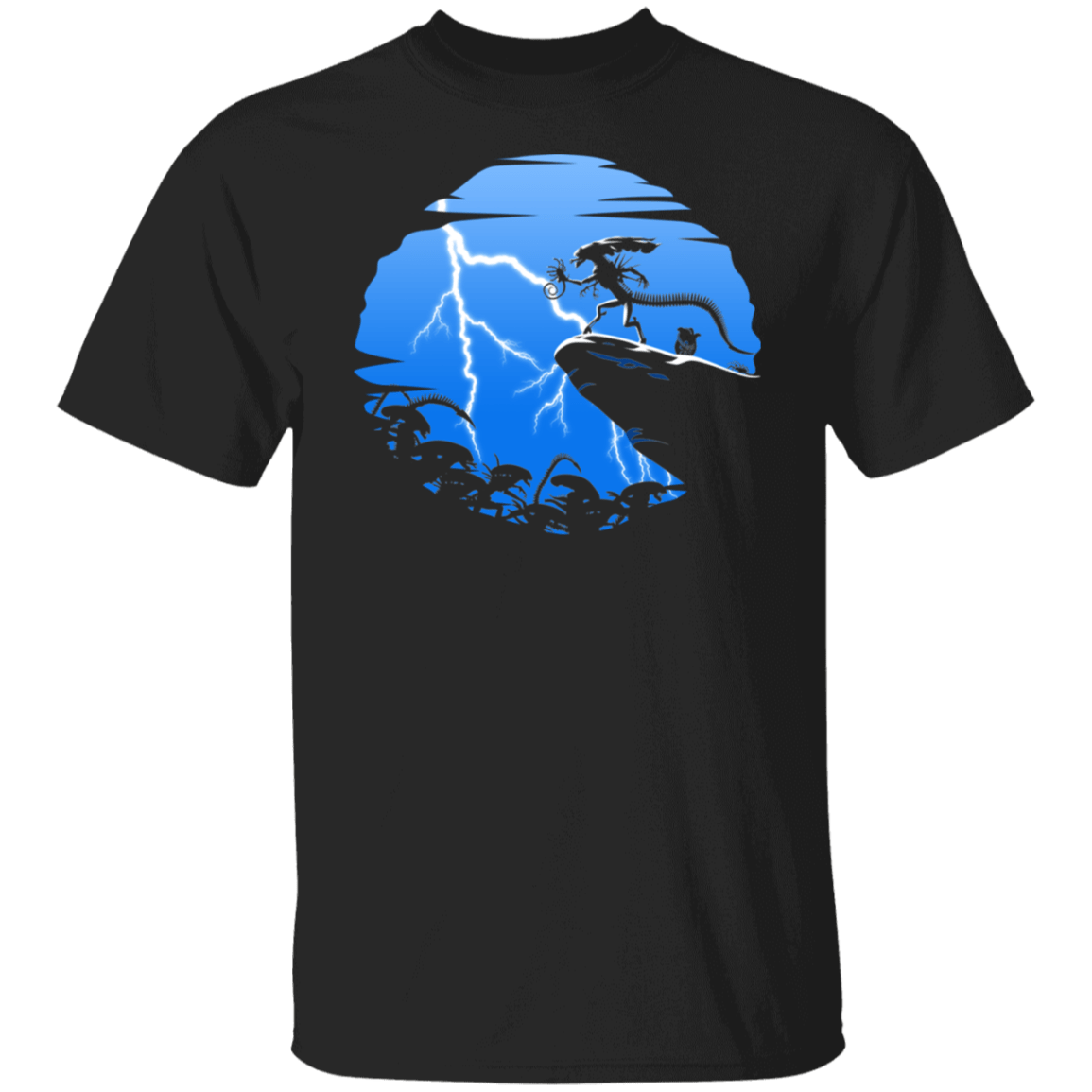 T-Shirts Black / S Alien King T-Shirt