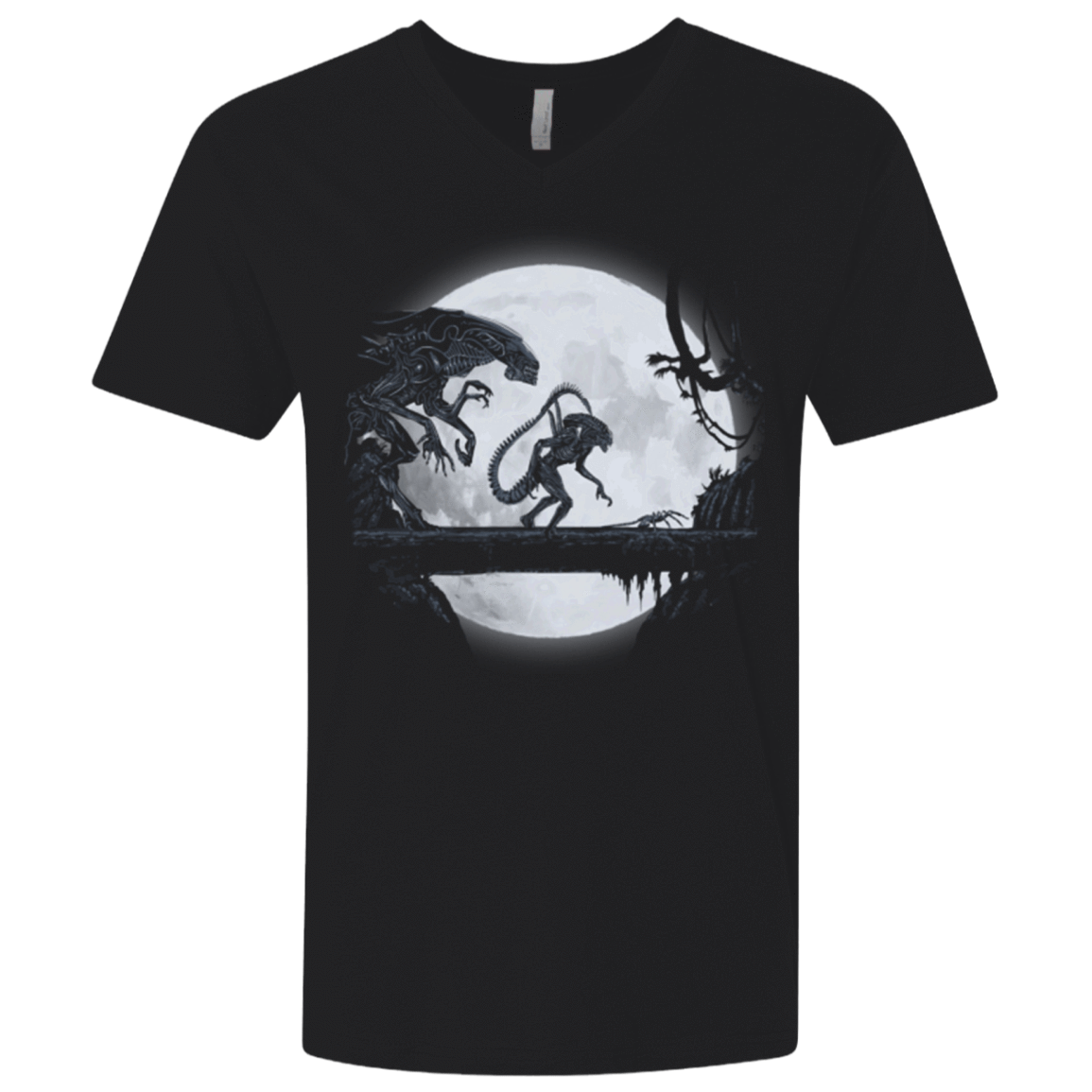 T-Shirts Black / X-Small Alien Matata Men's Premium V-Neck