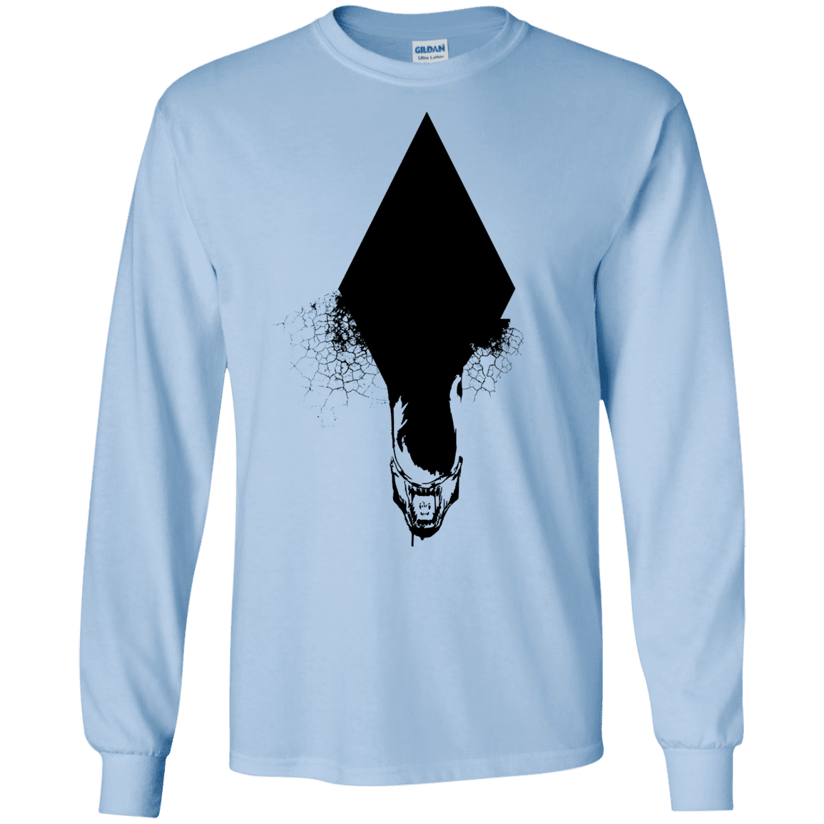 T-Shirts Light Blue / S Alien Men's Long Sleeve T-Shirt