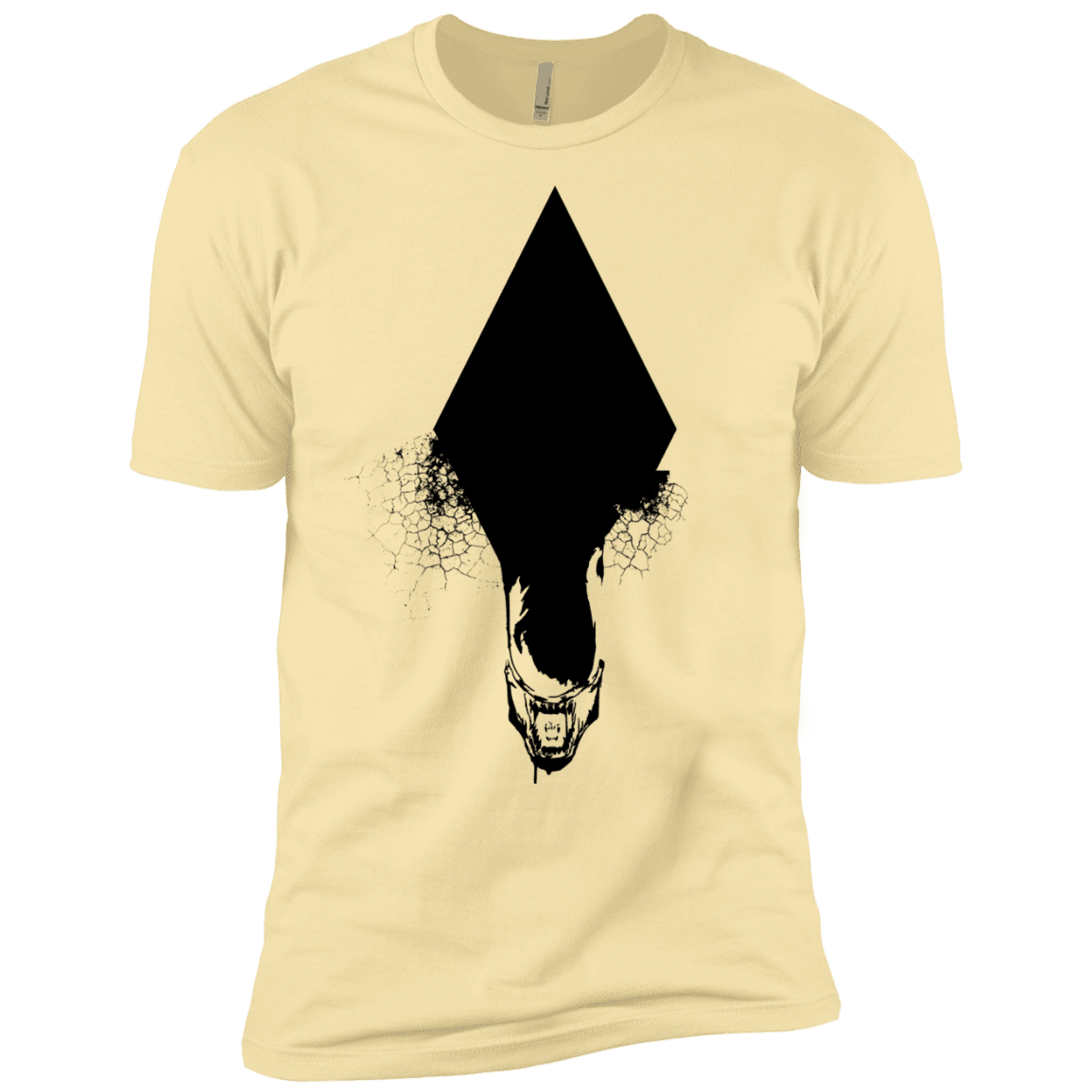 T-Shirts Banana Cream / X-Small Alien Men's Premium T-Shirt