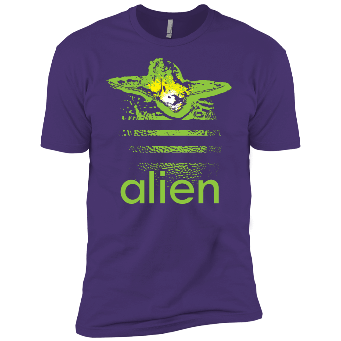 T-Shirts Purple Rush/ / X-Small Alien Men's Premium T-Shirt