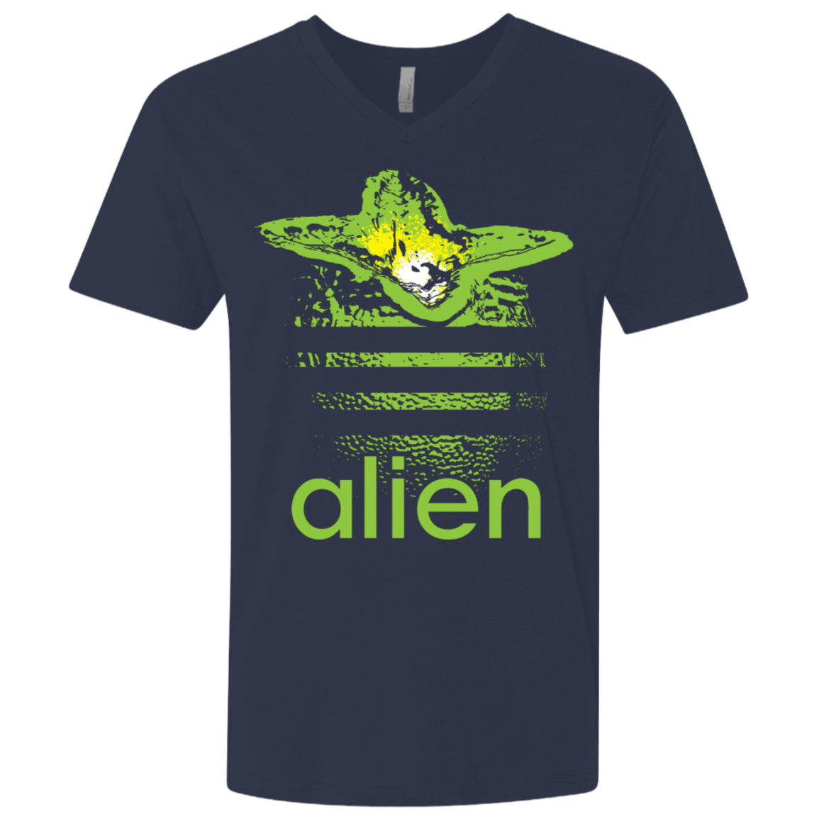 T-Shirts Midnight Navy / X-Small Alien Men's Premium V-Neck