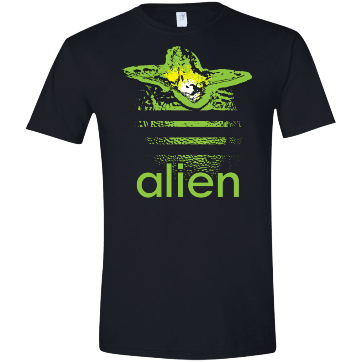 T-Shirts Black / X-Small Alien Men's Semi-Fitted Softstyle