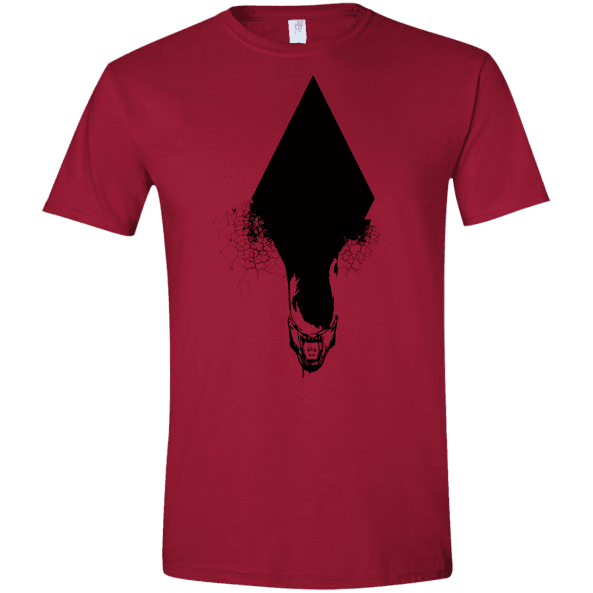 T-Shirts Cardinal Red / S Alien Men's Semi-Fitted Softstyle