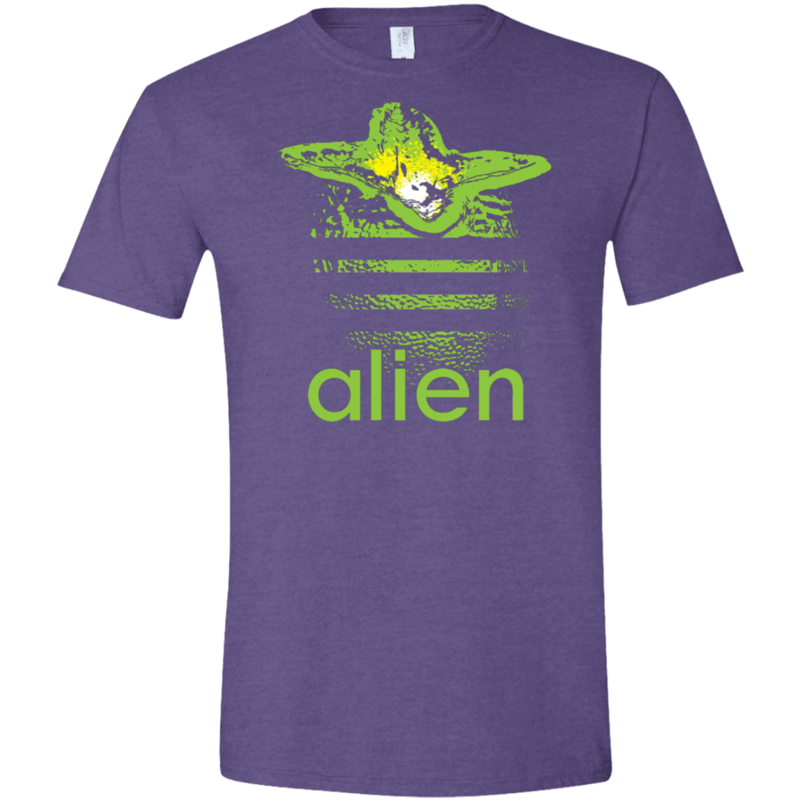 T-Shirts Heather Purple / S Alien Men's Semi-Fitted Softstyle