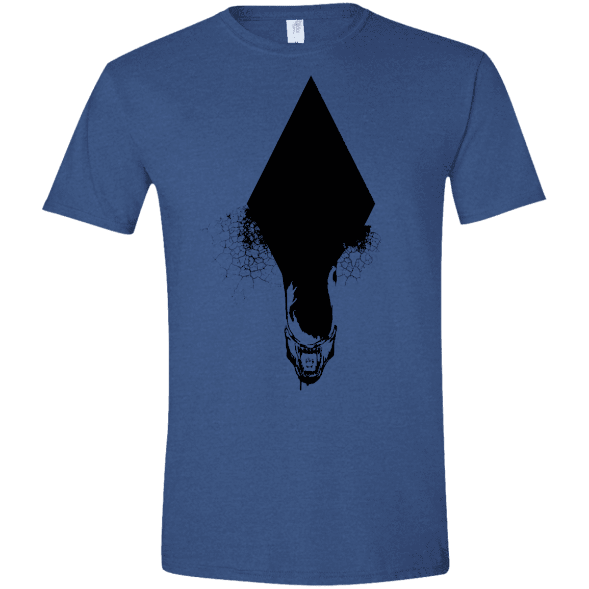 T-Shirts Heather Royal / X-Small Alien Men's Semi-Fitted Softstyle