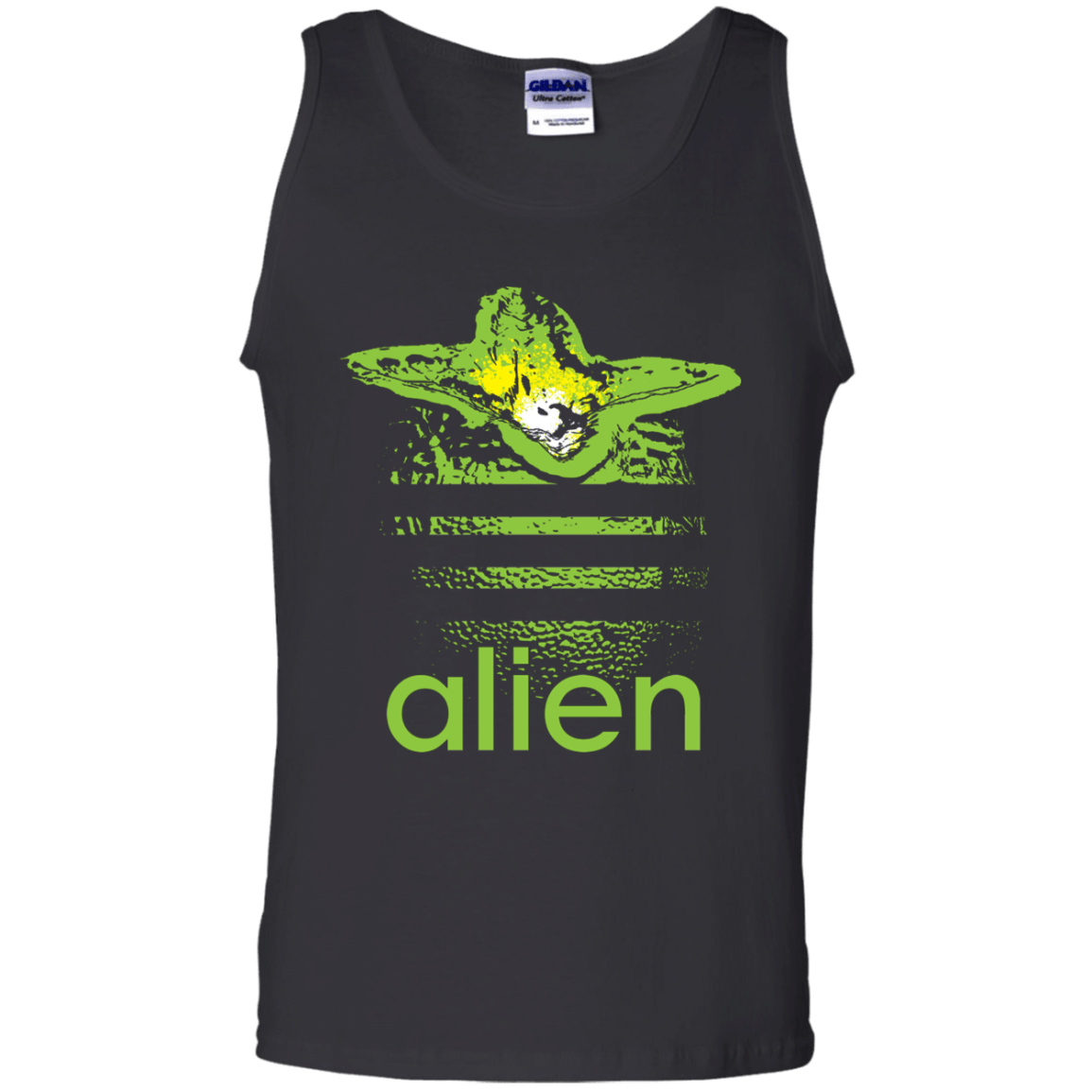 T-Shirts Black / S Alien Men's Tank Top