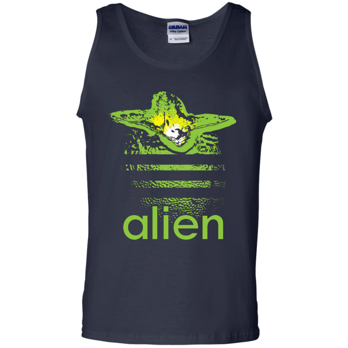 T-Shirts Navy / S Alien Men's Tank Top