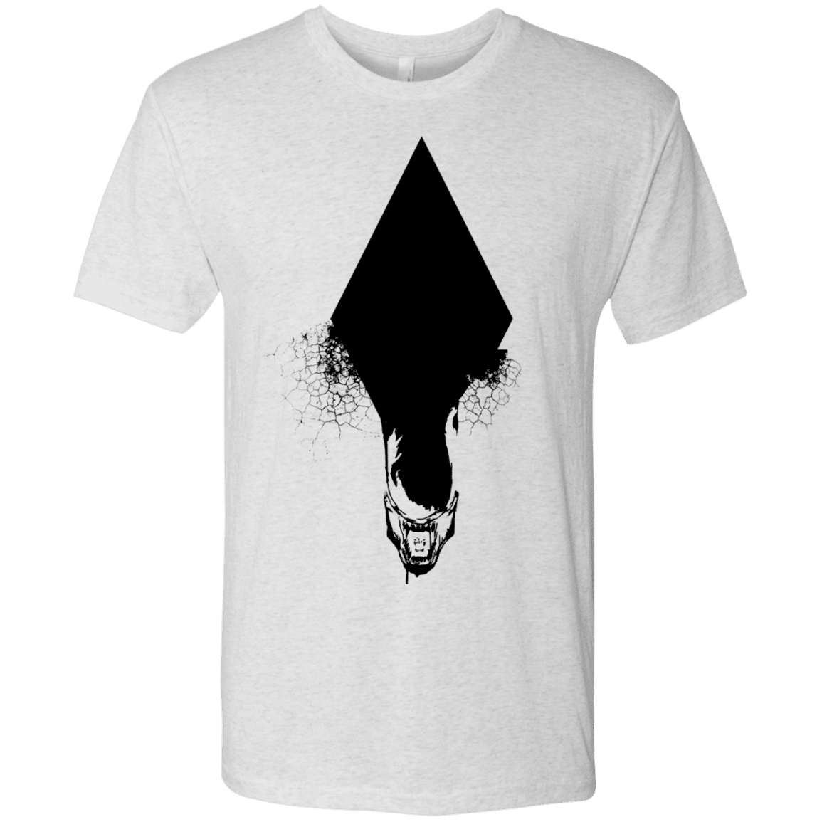 T-Shirts Heather White / S Alien Men's Triblend T-Shirt