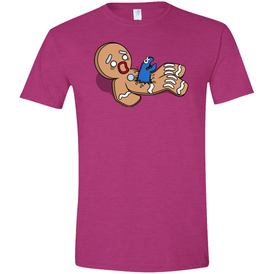 T-Shirts Antique Heliconia / S Alien Nom Nom Men's Semi-Fitted Softstyle