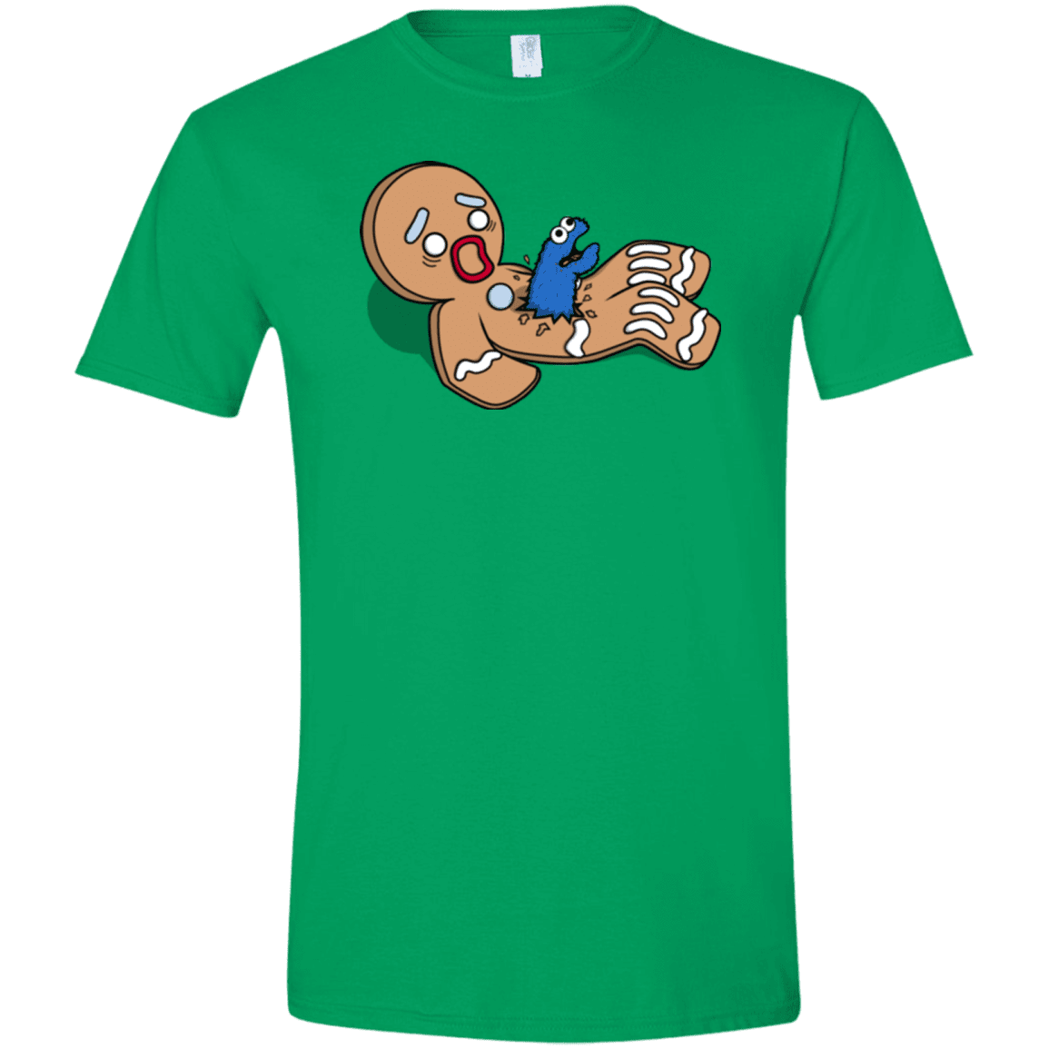 T-Shirts Irish Green / S Alien Nom Nom Men's Semi-Fitted Softstyle