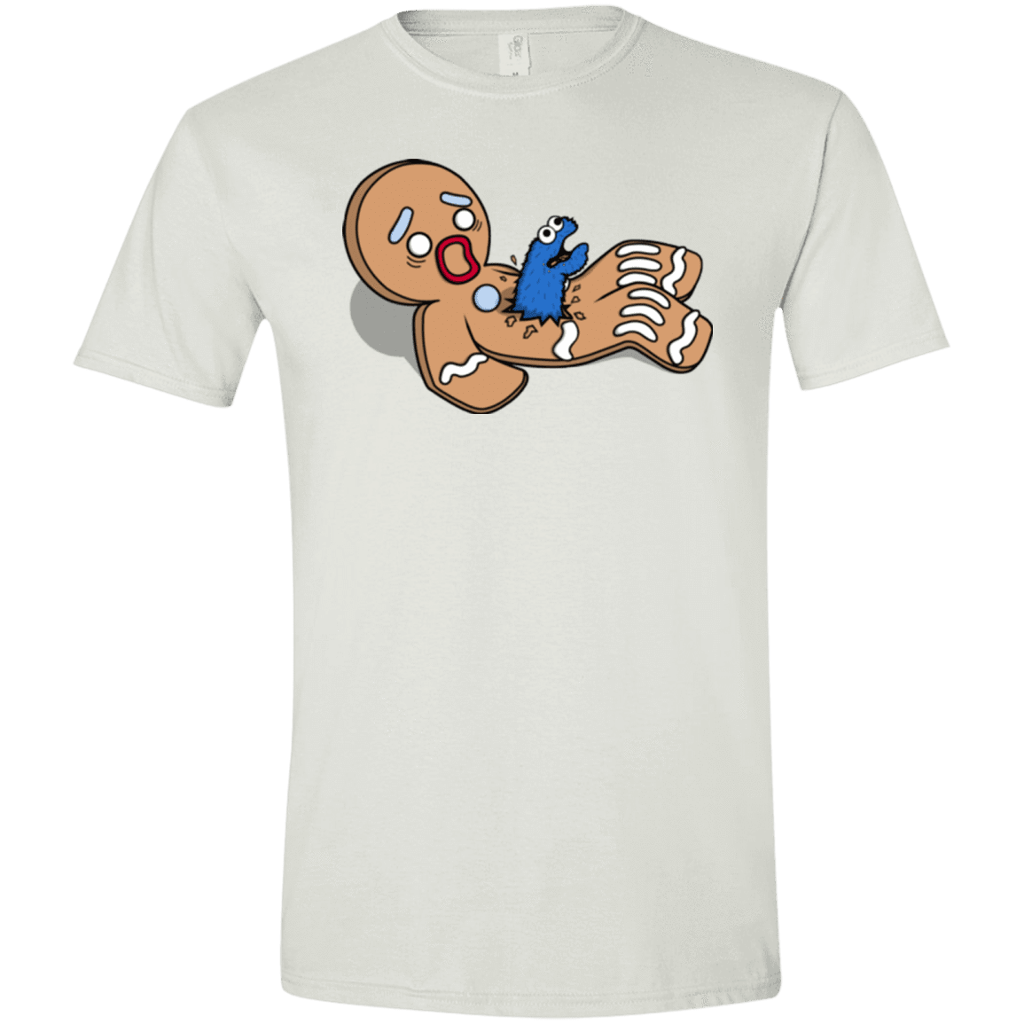 T-Shirts White / X-Small Alien Nom Nom Men's Semi-Fitted Softstyle