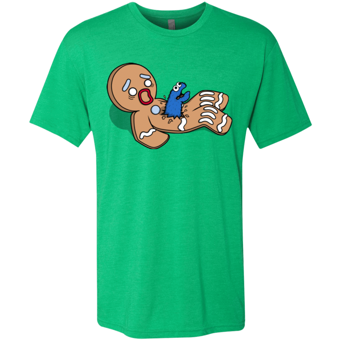 T-Shirts Envy / S Alien Nom Nom Men's Triblend T-Shirt