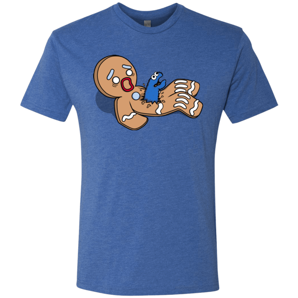 T-Shirts Vintage Royal / S Alien Nom Nom Men's Triblend T-Shirt