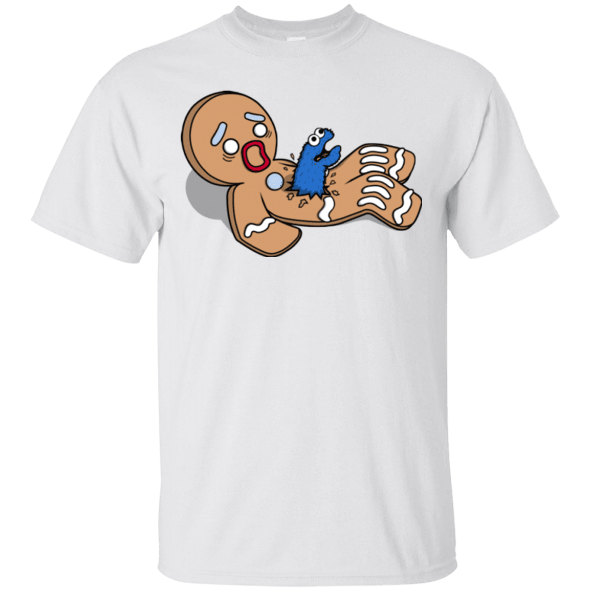 T-Shirts White / S Alien Nom Nom T-Shirt