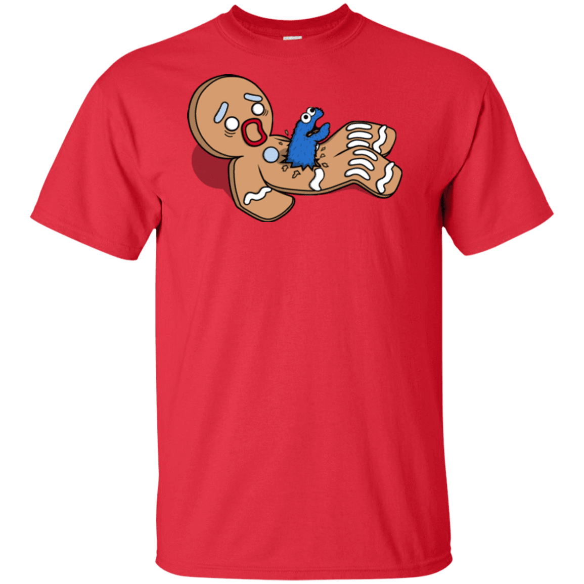 T-Shirts Red / XLT Alien Nom Nom Tall T-Shirt