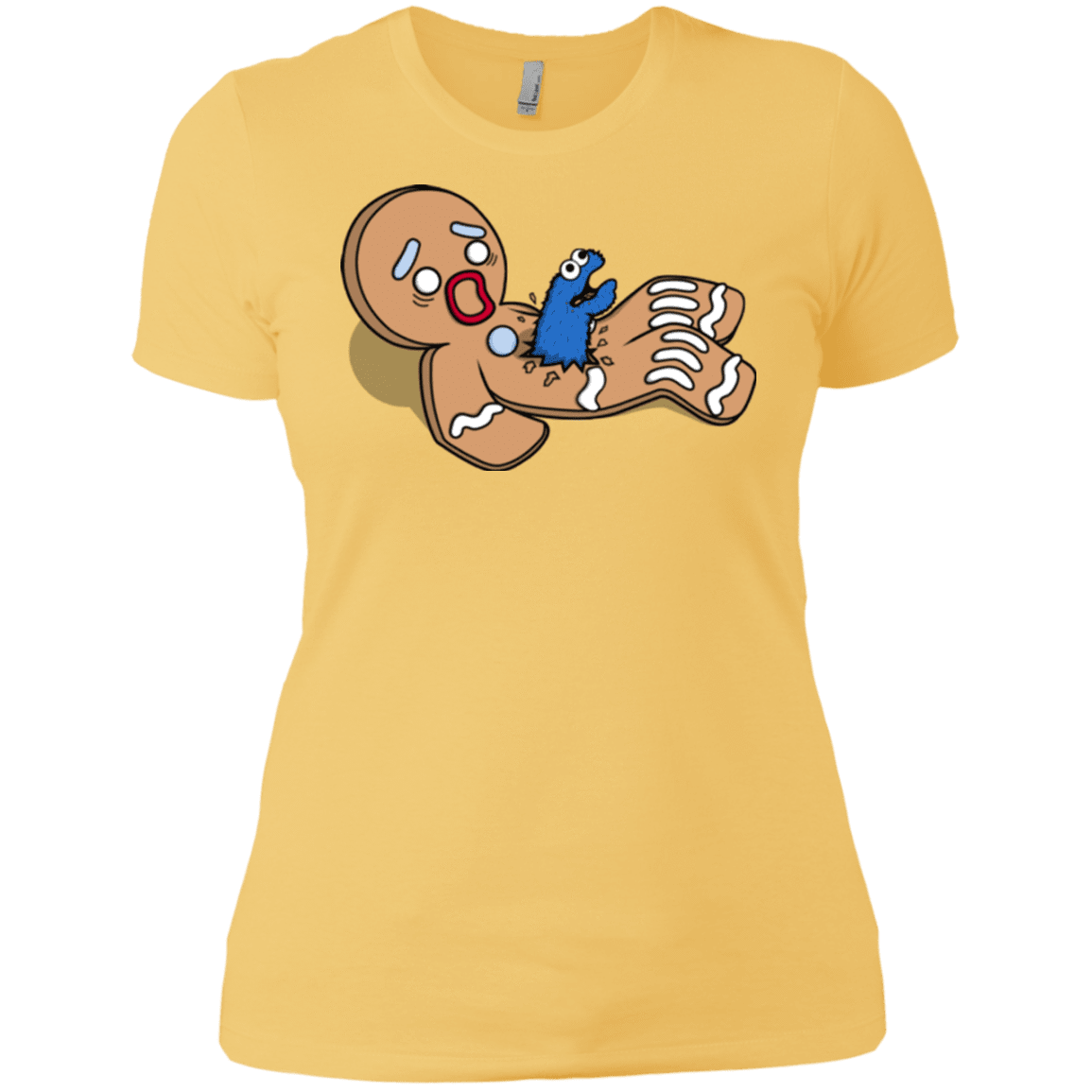 T-Shirts Banana Cream/ / X-Small Alien Nom Nom Women's Premium T-Shirt