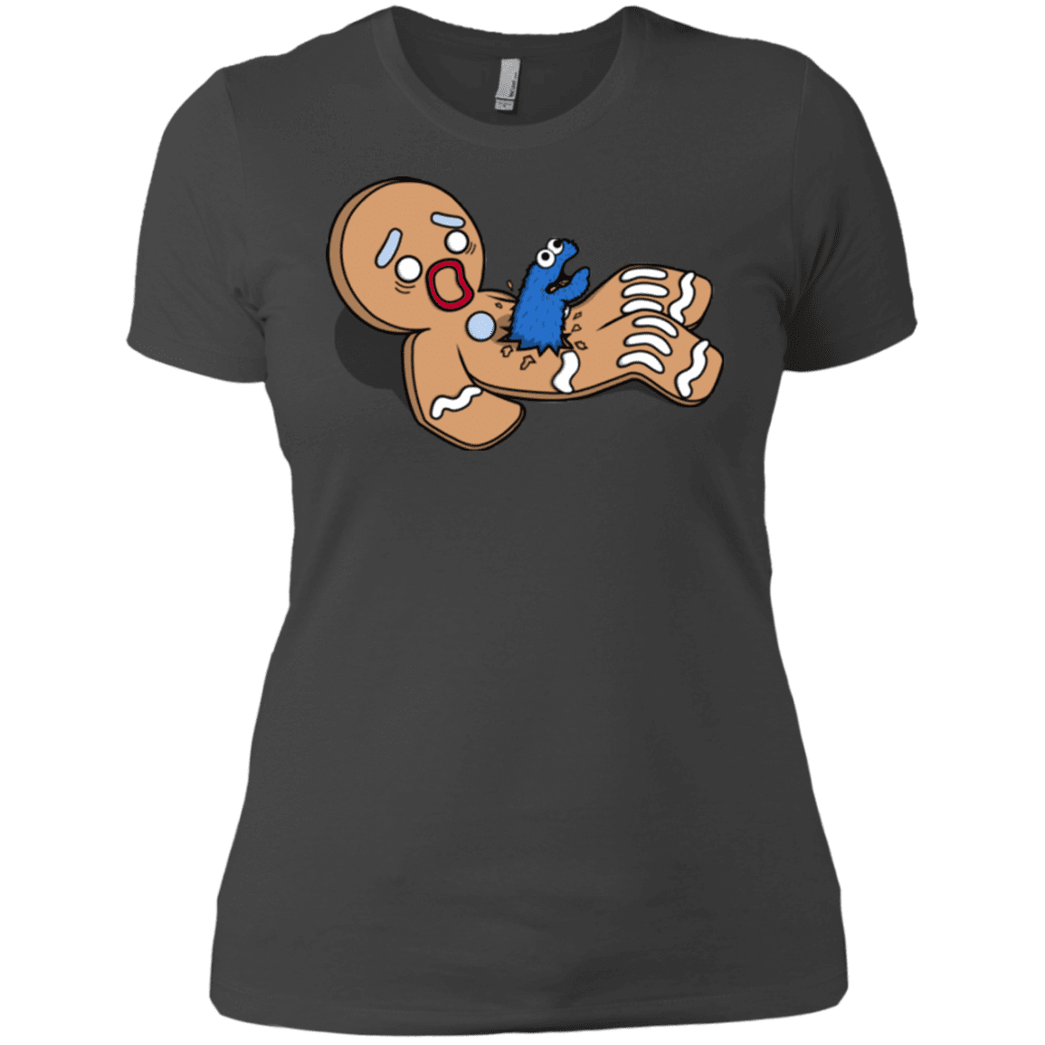 T-Shirts Heavy Metal / X-Small Alien Nom Nom Women's Premium T-Shirt