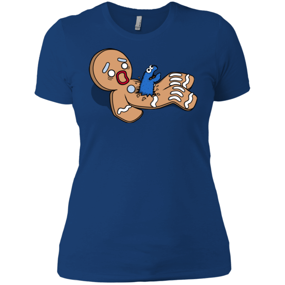 T-Shirts Royal / X-Small Alien Nom Nom Women's Premium T-Shirt