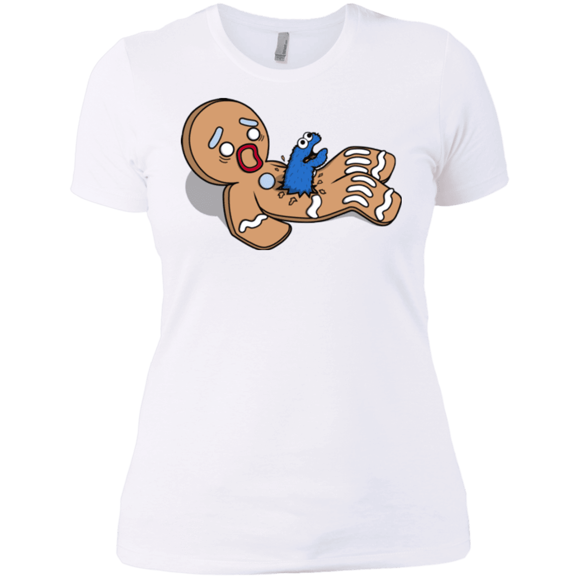 T-Shirts White / X-Small Alien Nom Nom Women's Premium T-Shirt