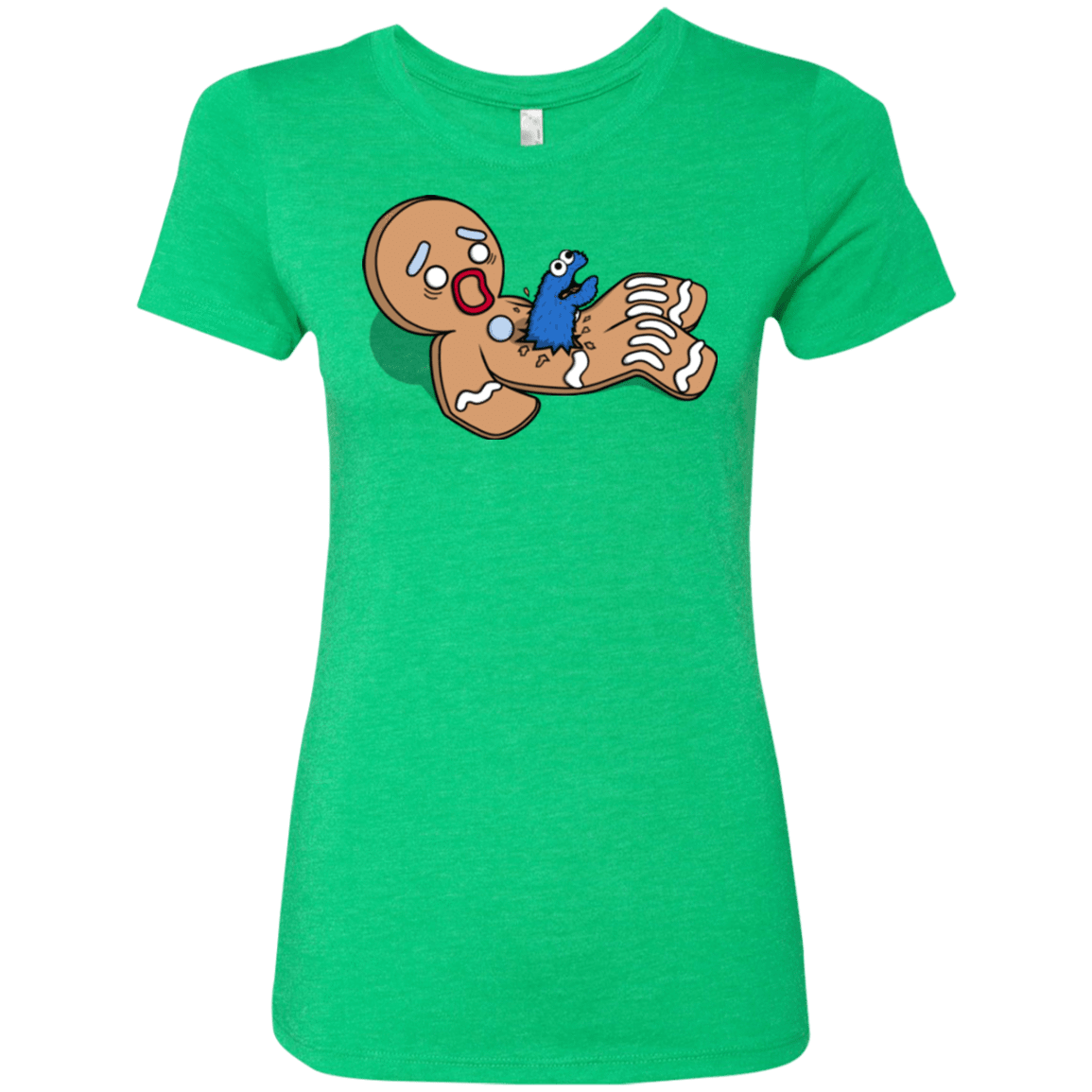 T-Shirts Envy / S Alien Nom Nom Women's Triblend T-Shirt