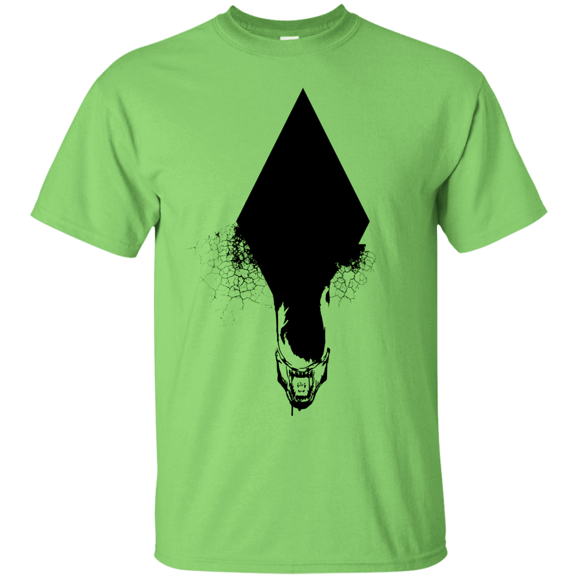 T-Shirts Lime / S Alien T-Shirt