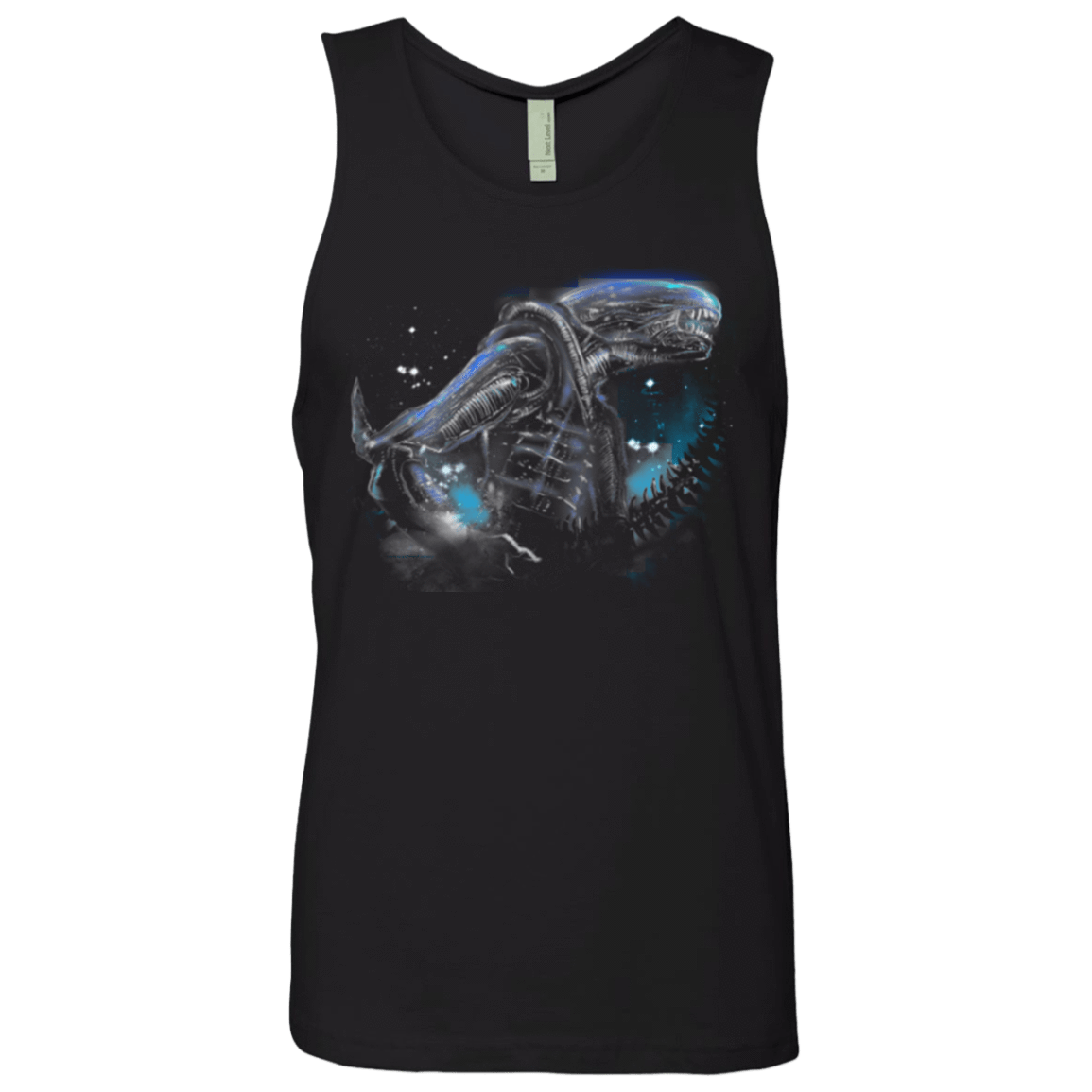 T-Shirts Black / Small Alien Terror From Deep Space Men's Premium Tank Top