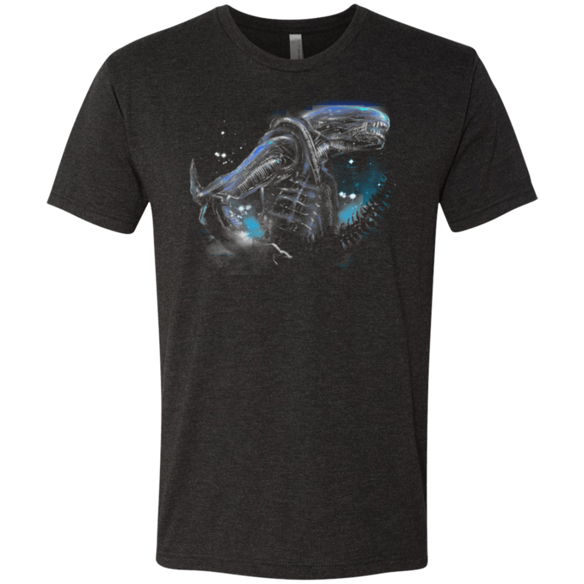 T-Shirts Vintage Black / Small Alien Terror From Deep Space Men's Triblend T-Shirt