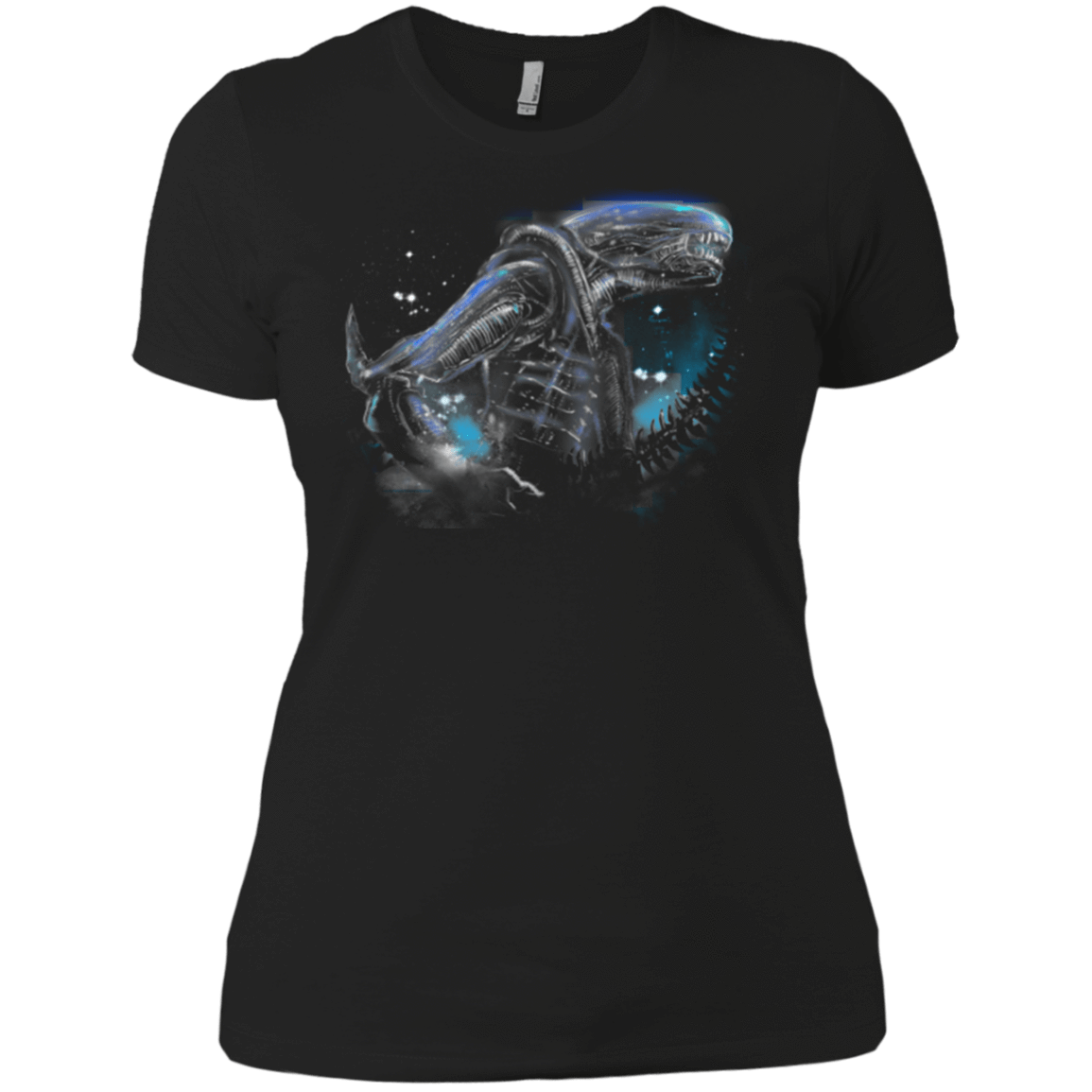 T-Shirts Black / X-Small Alien Terror From Deep Space Women's Premium T-Shirt