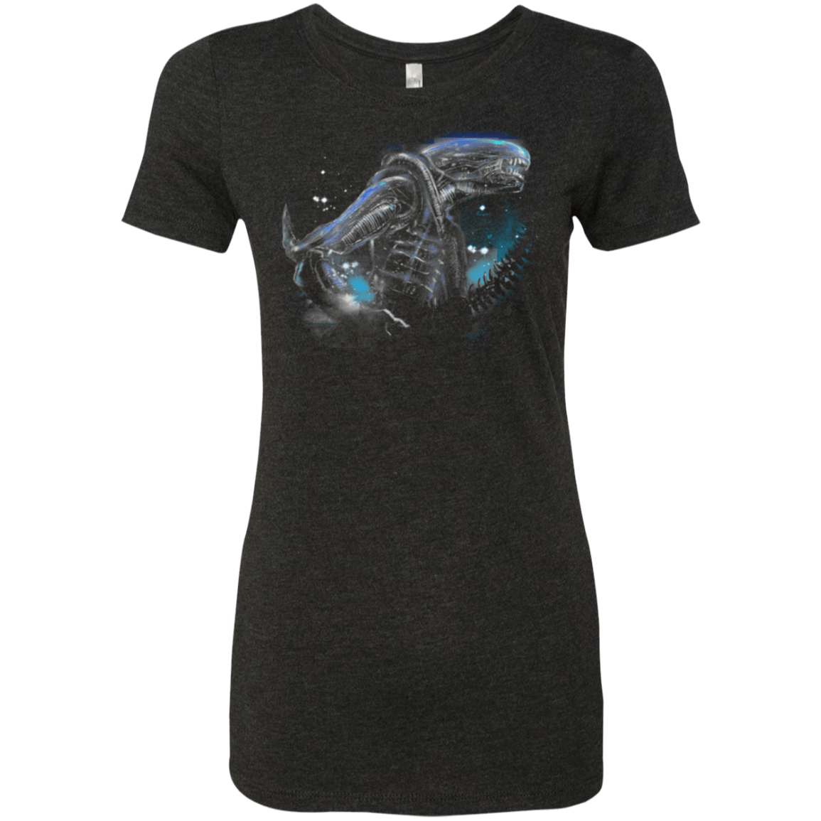 T-Shirts Vintage Black / Small Alien Terror From Deep Space Women's Triblend T-Shirt