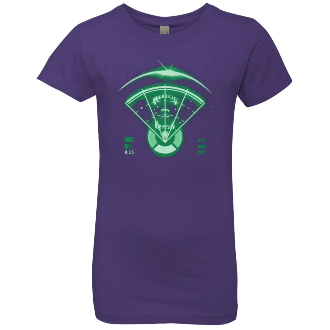 T-Shirts Purple Rush / YXS Alien Tracking Girls Premium T-Shirt