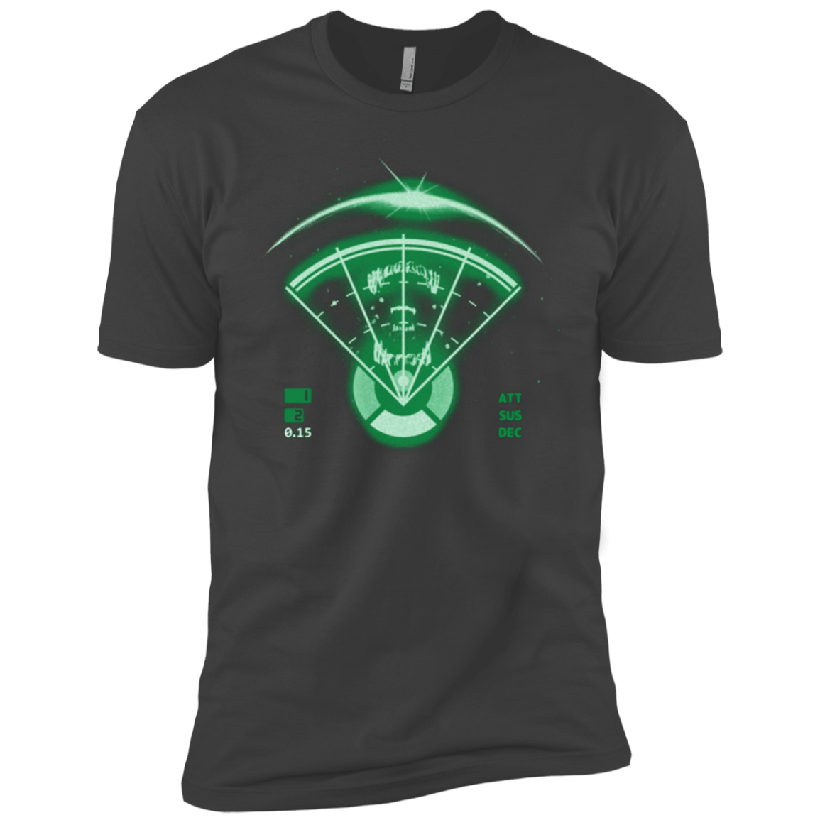 T-Shirts Heavy Metal / X-Small Alien Tracking Men's Premium T-Shirt