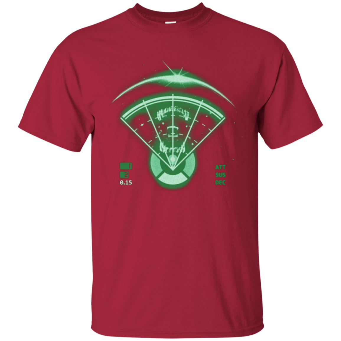 T-Shirts Cardinal / Small Alien Tracking T-Shirt