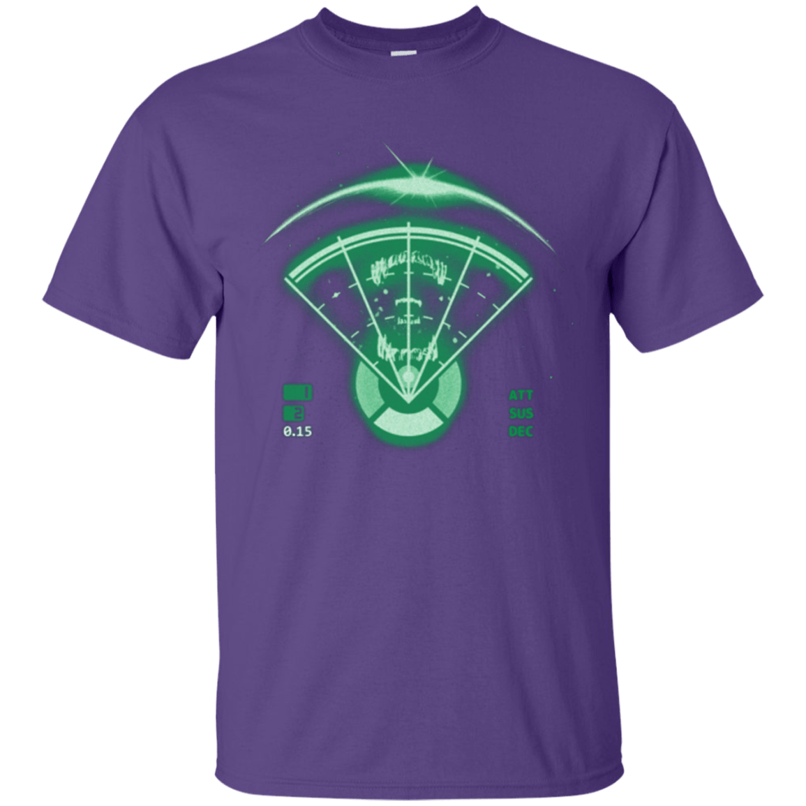 T-Shirts Purple / Small Alien Tracking T-Shirt