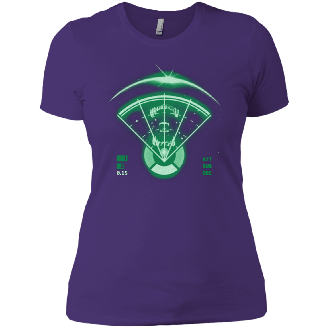 T-Shirts Purple / X-Small Alien Tracking Women's Premium T-Shirt