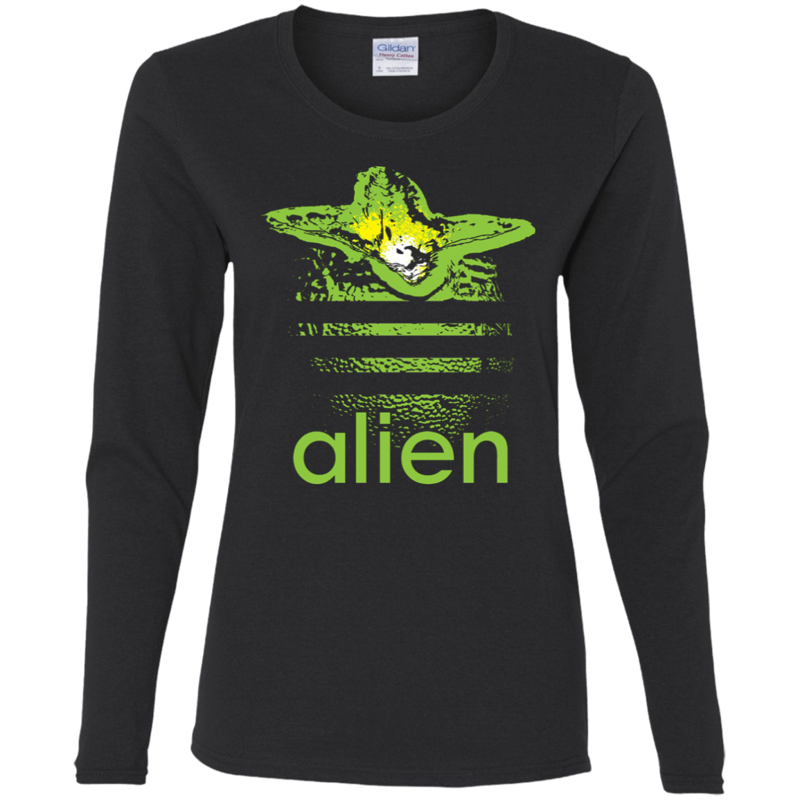 T-Shirts Black / S Alien Women's Long Sleeve T-Shirt