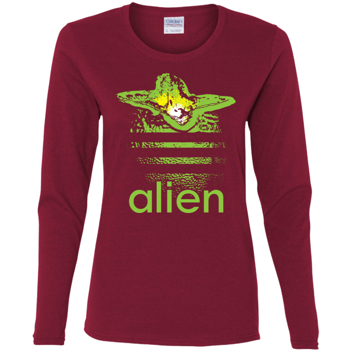 T-Shirts Cardinal / S Alien Women's Long Sleeve T-Shirt