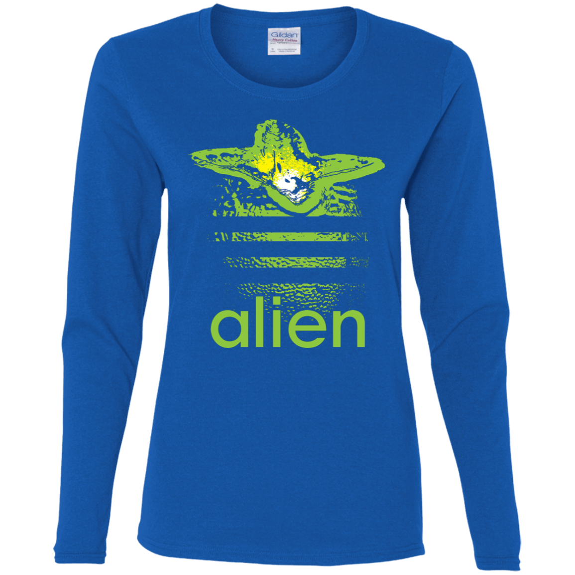 T-Shirts Royal / S Alien Women's Long Sleeve T-Shirt