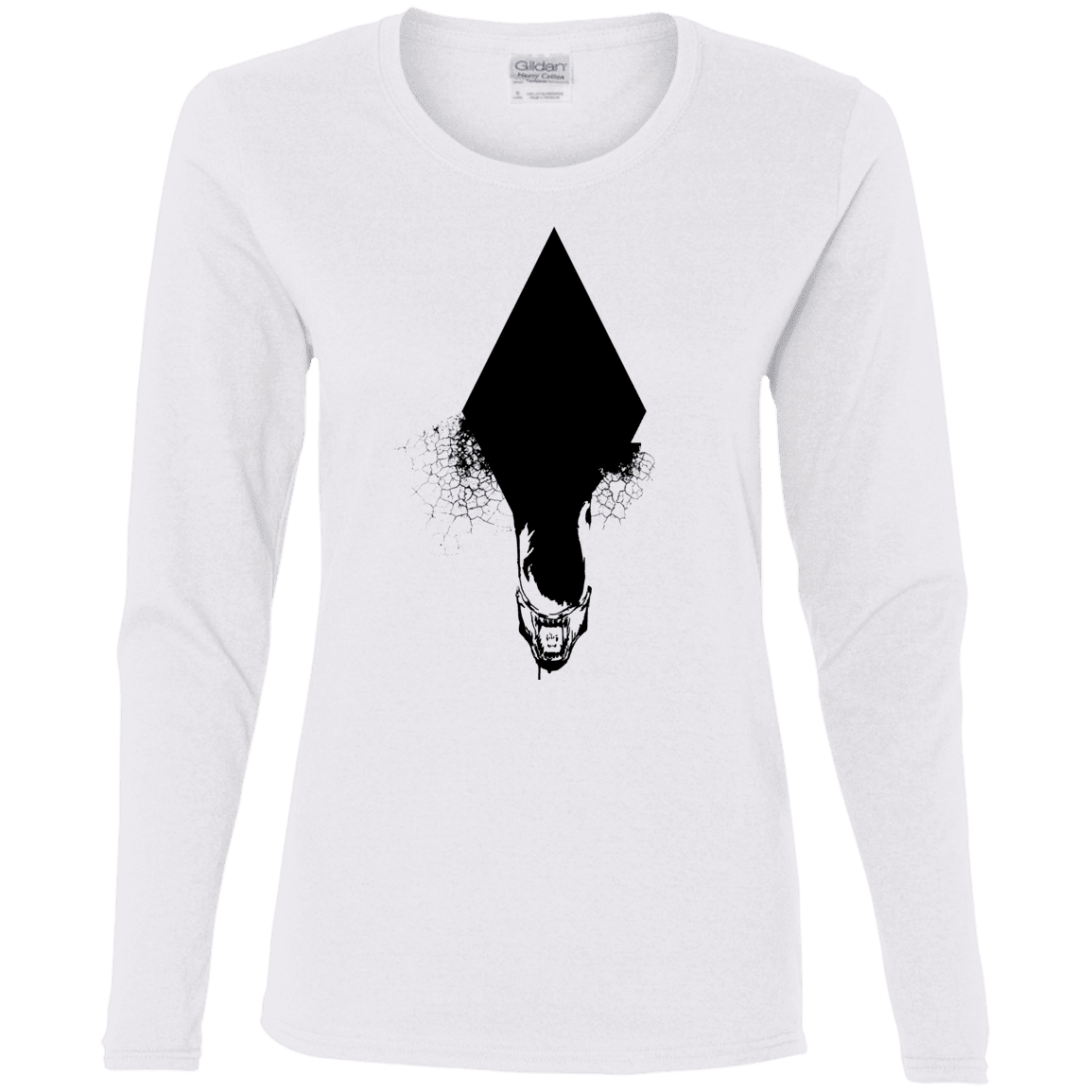 T-Shirts White / S Alien Women's Long Sleeve T-Shirt
