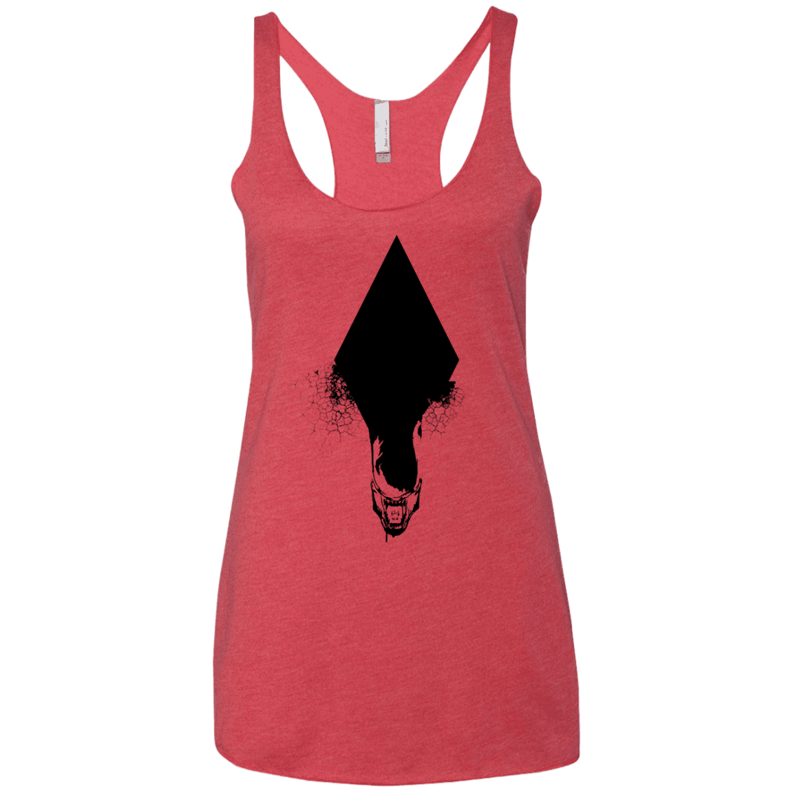 T-Shirts Vintage Red / X-Small Alien Women's Triblend Racerback Tank