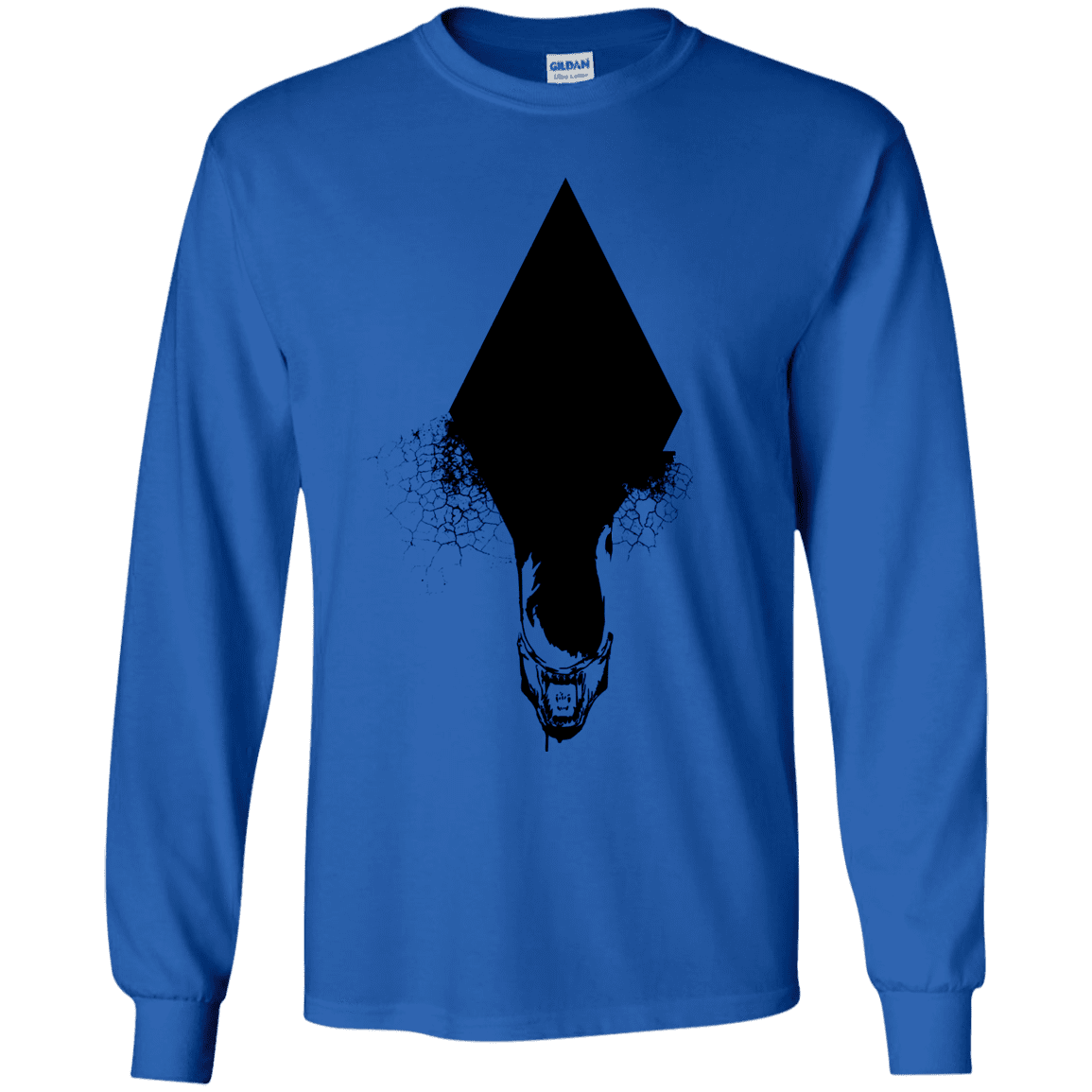 T-Shirts Royal / YS Alien Youth Long Sleeve T-Shirt