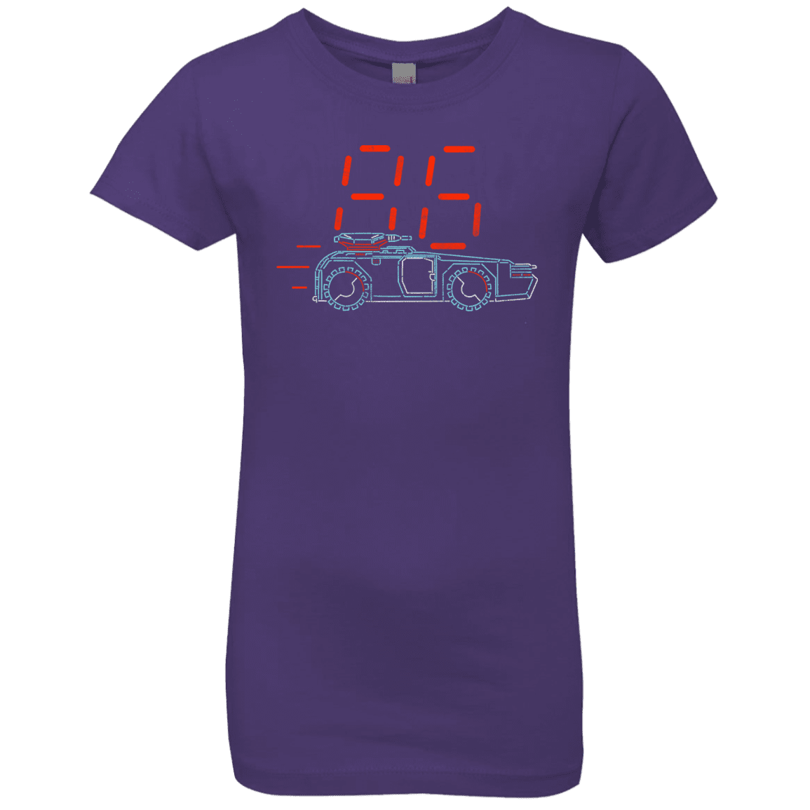 T-Shirts Purple Rush / YXS Aliens 86 Girls Premium T-Shirt