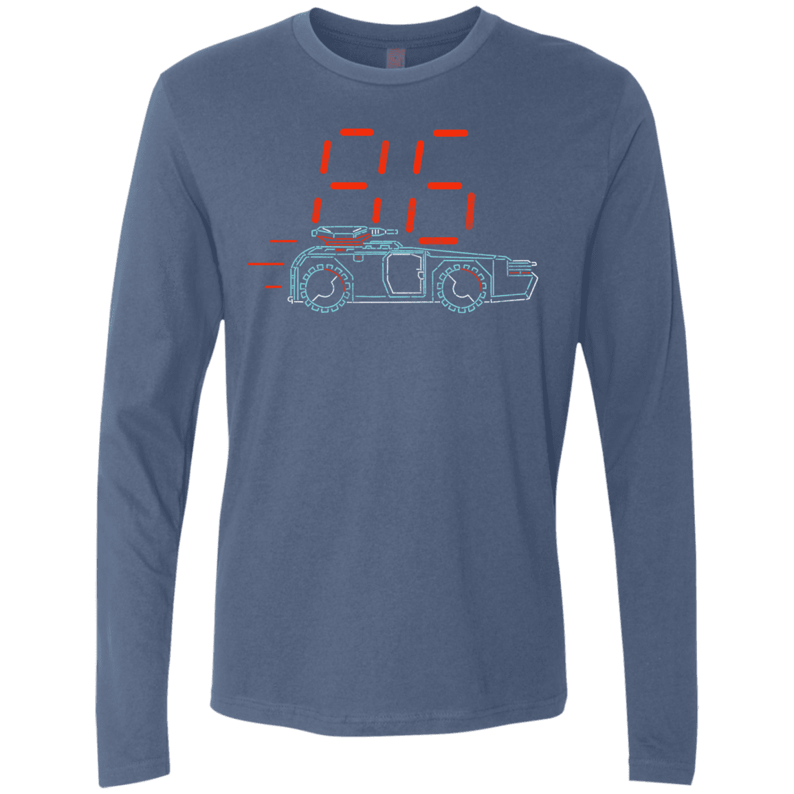 T-Shirts Indigo / S Aliens 86 Men's Premium Long Sleeve