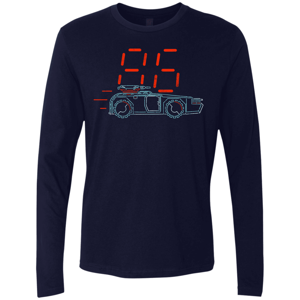 T-Shirts Midnight Navy / S Aliens 86 Men's Premium Long Sleeve