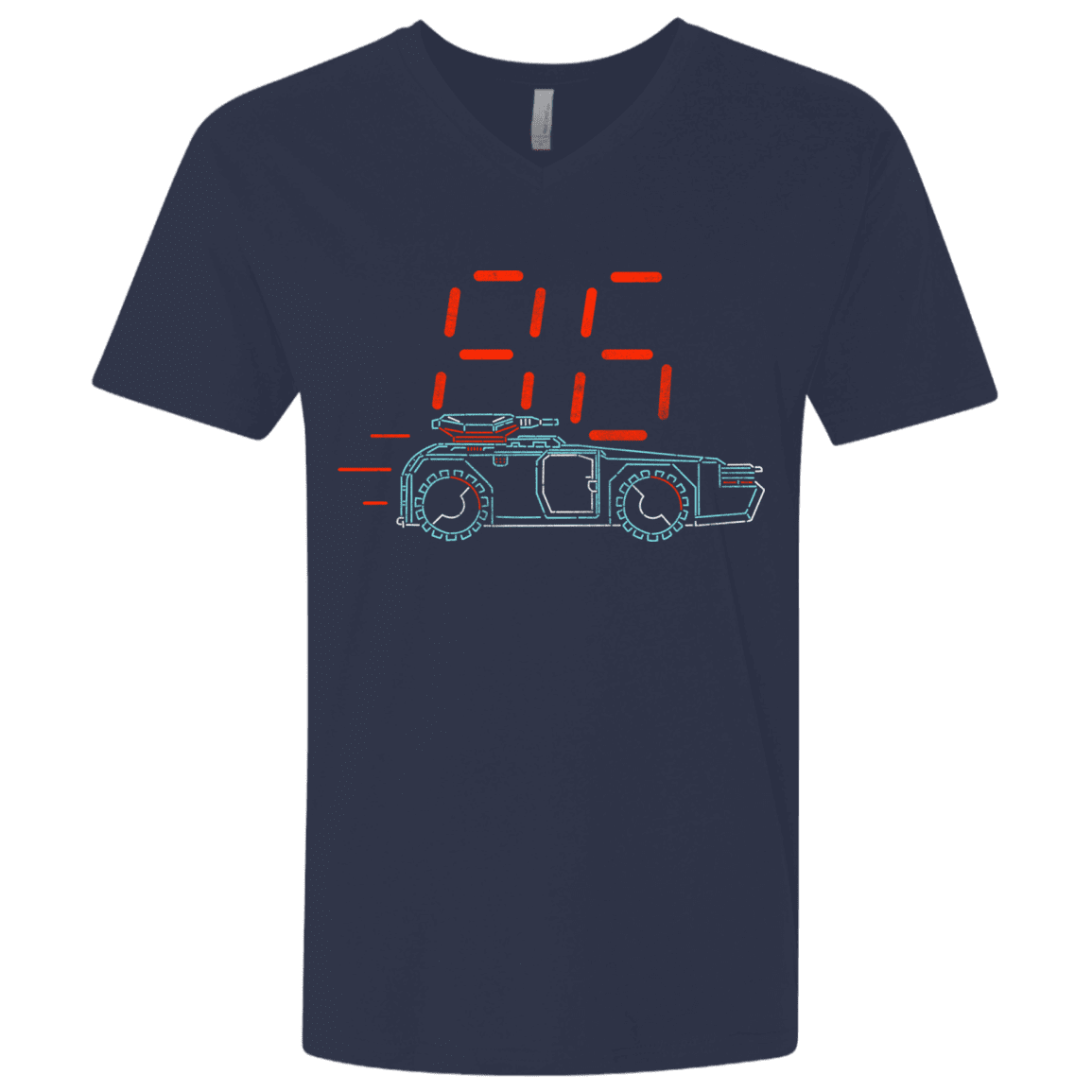 T-Shirts Midnight Navy / X-Small Aliens 86 Men's Premium V-Neck