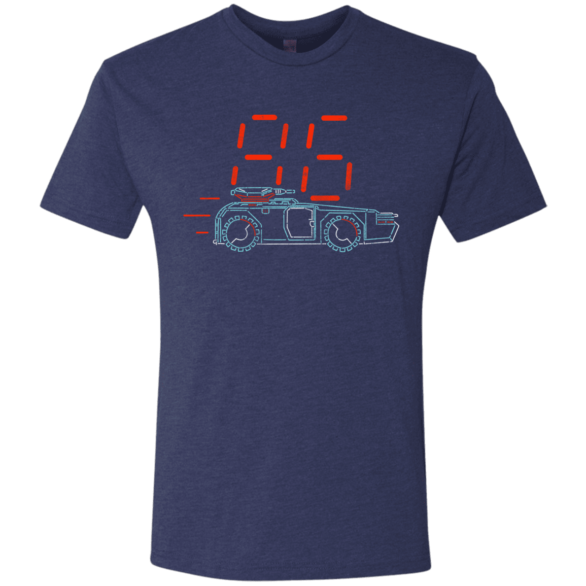 T-Shirts Vintage Navy / S Aliens 86 Men's Triblend T-Shirt