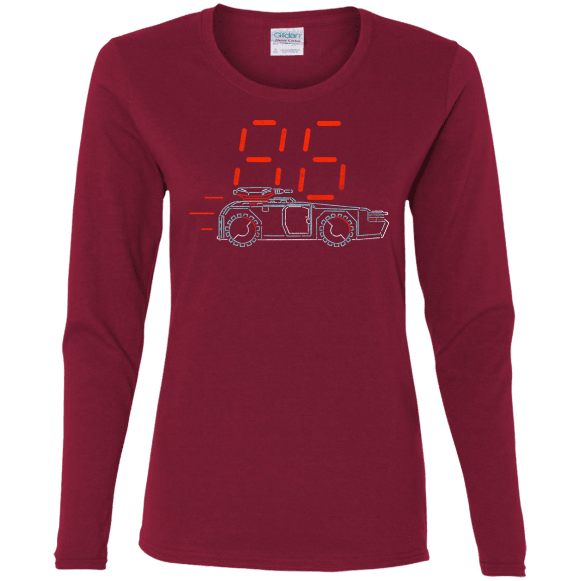 T-Shirts Cardinal / S Aliens 86 Women's Long Sleeve T-Shirt