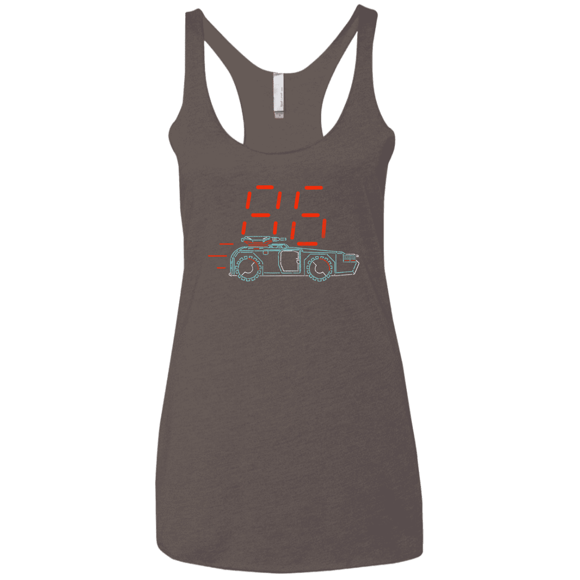 T-Shirts Macchiato / X-Small Aliens 86 Women's Triblend Racerback Tank